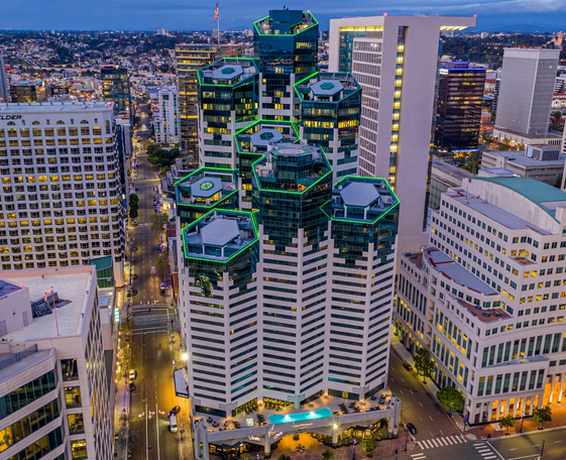 Buildings in Downtown San Diego